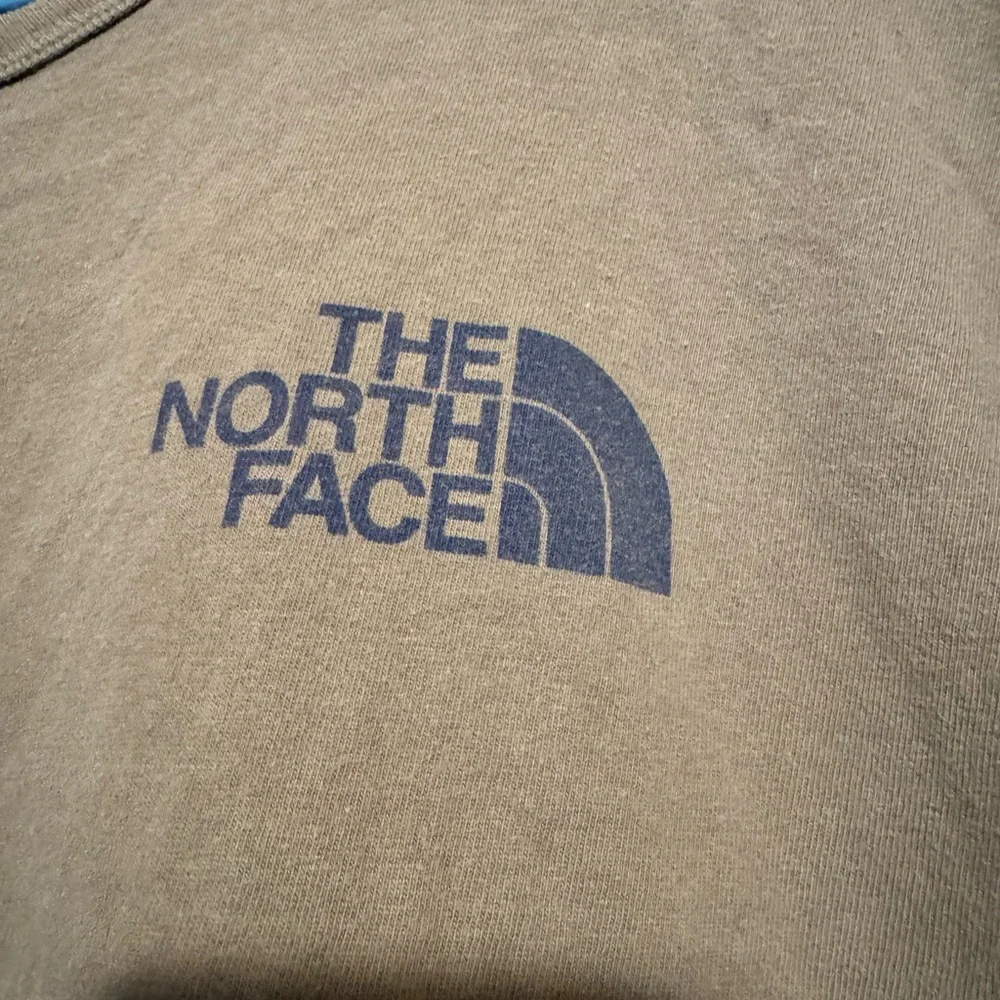 The North Face Men's Olive T-Shirt size lg army green.  2/26/b 39 - Picture 2 of 7
